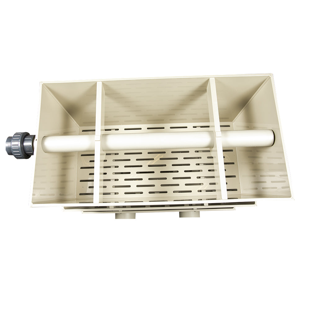 DVS Rieselfilter mit Rohrauslas