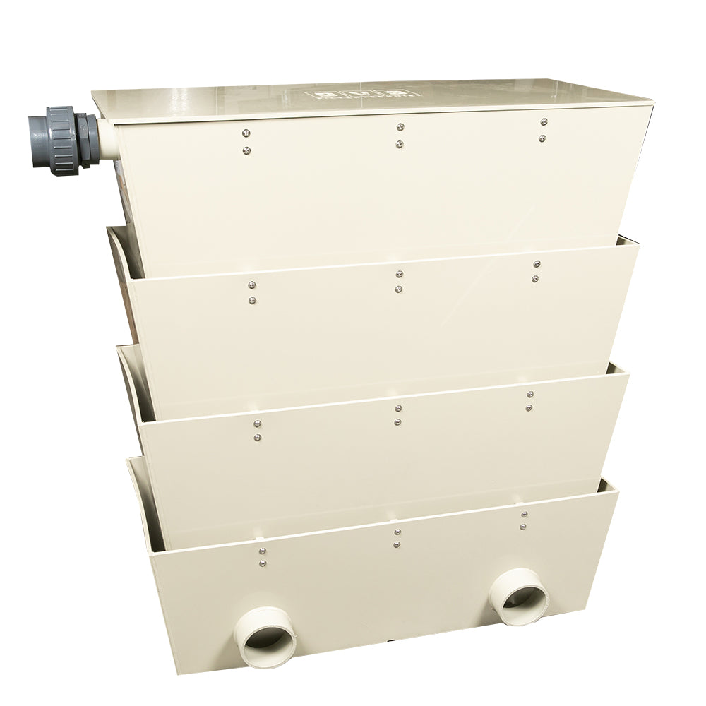 DVS Rieselfilter mit Rohrauslas