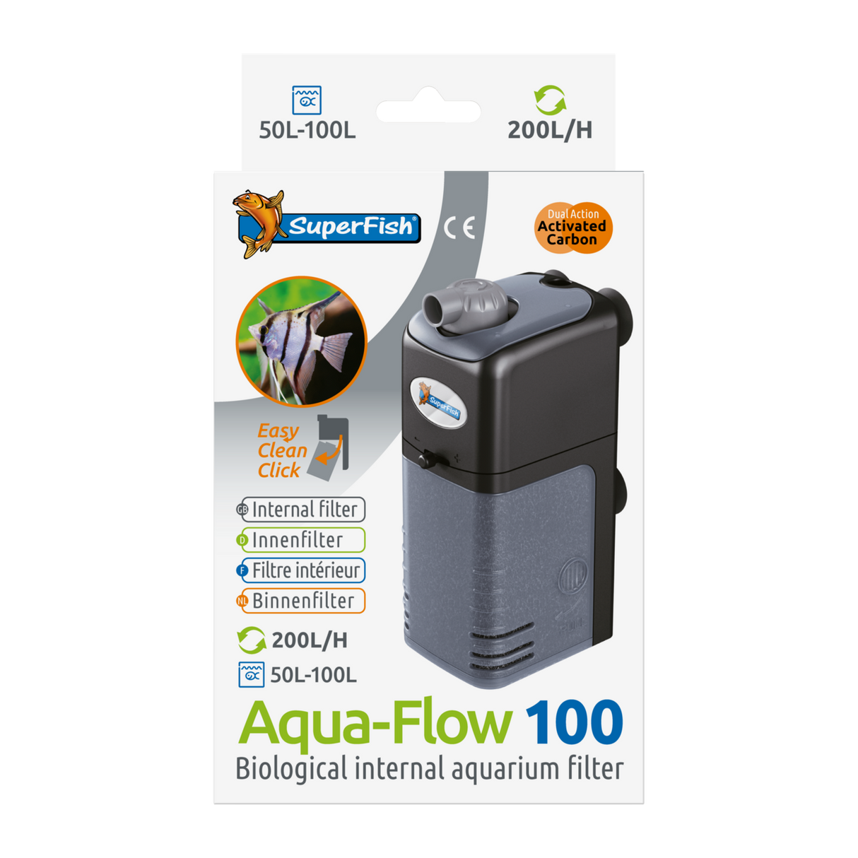 SF Aqua-Flow Aquarium Innenfilter 50-400