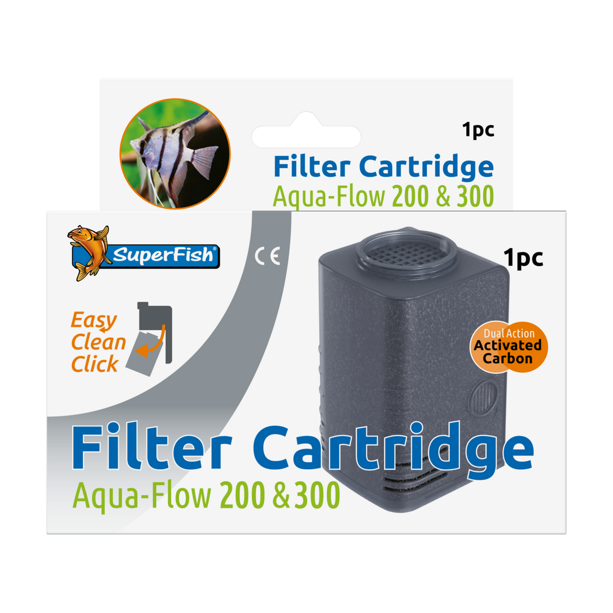 SF Aqua-Flow Easy Click Ersatz-Kassette,Modelle 50,100,200,300,400 und XL Bio.