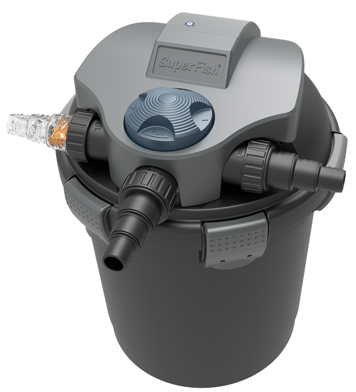 SuperFish TopClear Druckfilter mit UVC