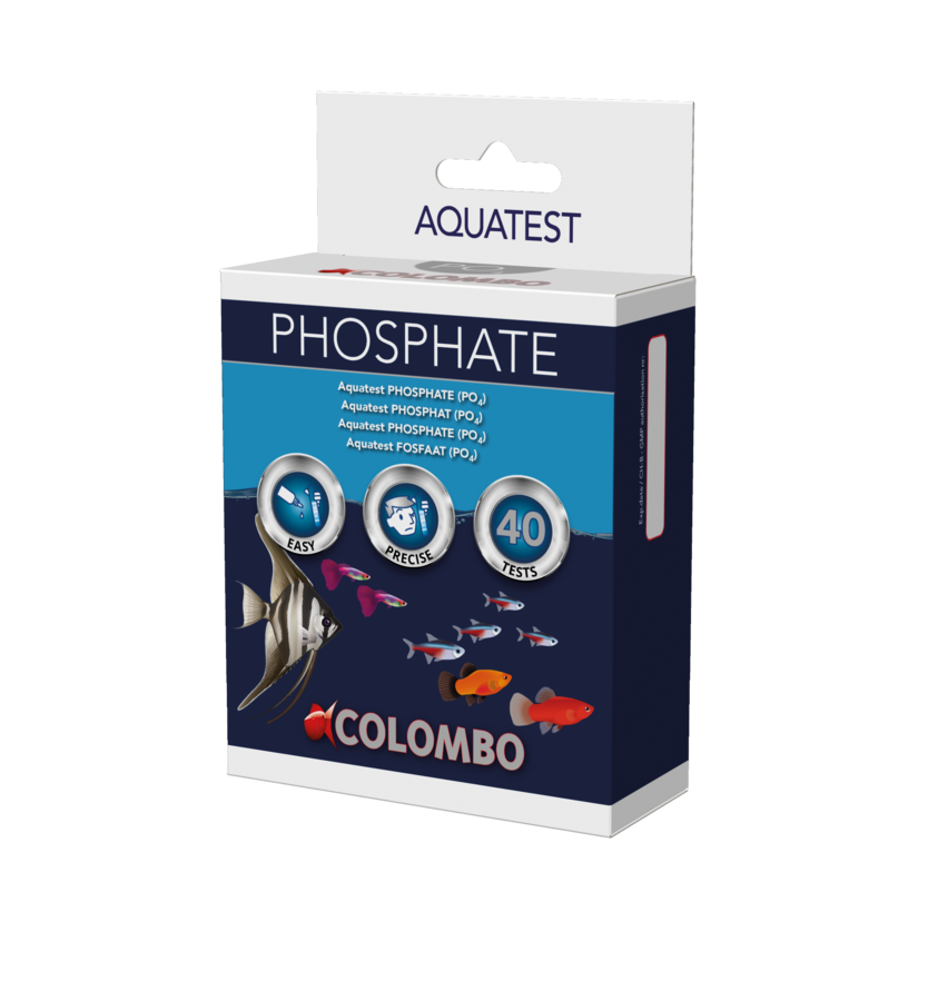 Colombo Aquarium Profi Phosphat PO4 Test sehr genau.