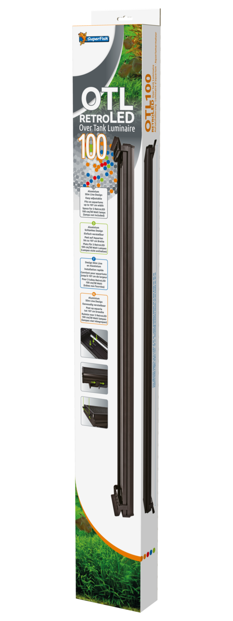 SuperFish Austausch LED Aufsatzhalterung für Aquarium 50 bis 120 cm