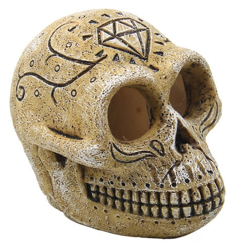 SF Skull Schädel - Monkey-Affe 8x6x6 cm Aquarium Dekoration