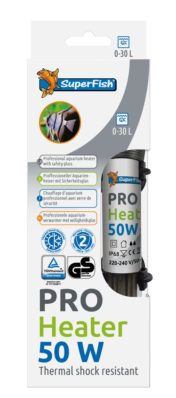 SuperFish Aquarium Pro Heizer Modelle von 50-300 Watt