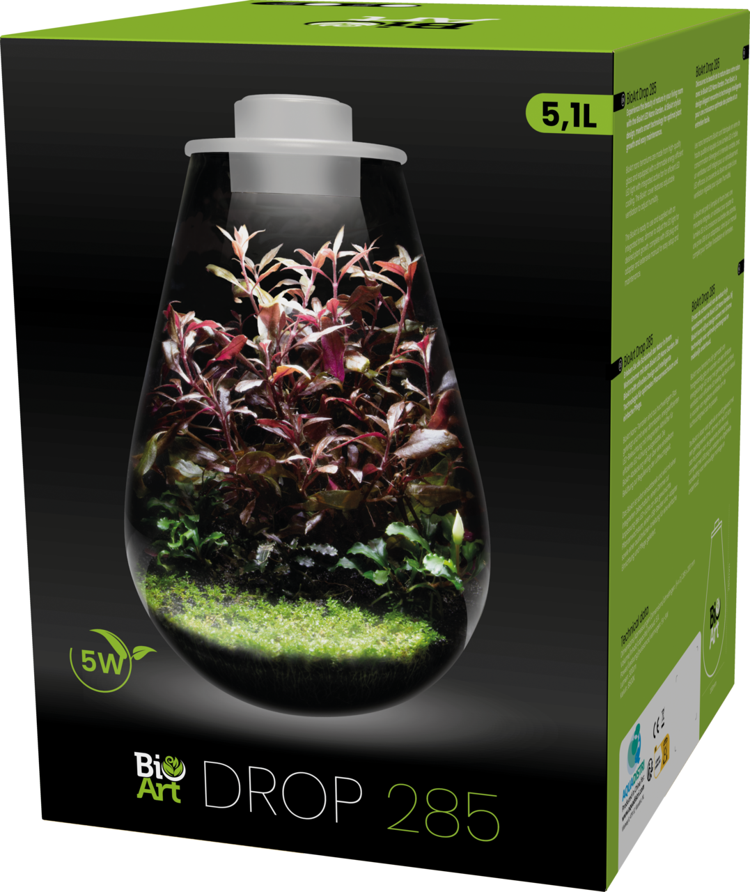 BioArt Drop 285 LED Nano Garden