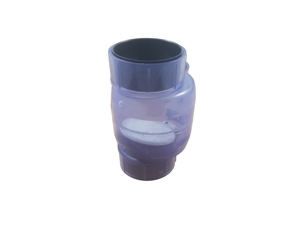 Air Aqua Rückschlagventil transparent
