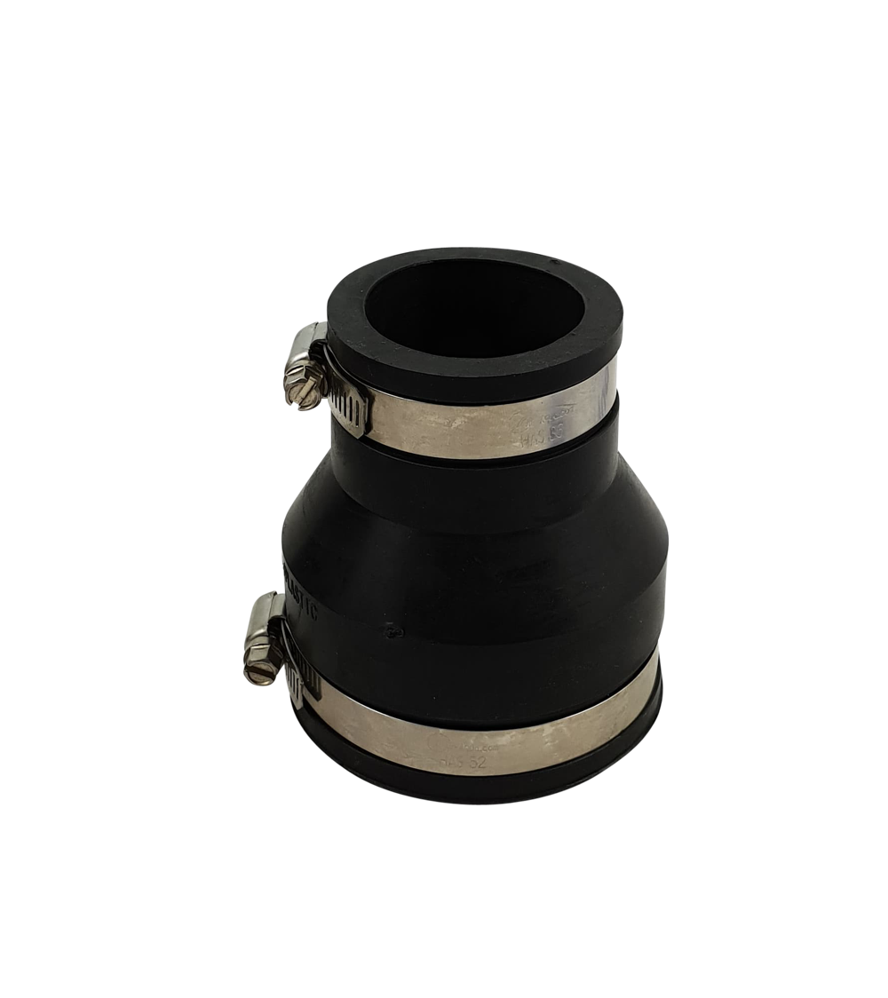 Flexible Reduziermuffe von 25x20mm bis 250x200mm, Gummimuffe, Rohrverbinder
