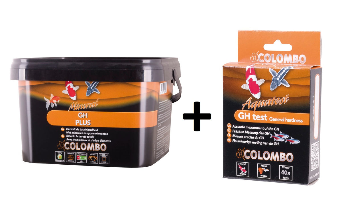 Colombo Set GH plus 2,5 Liter inkl. GH Test (ca.40 GH Test)