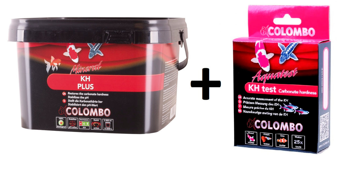Colombo Set KH plus 2,5 Liter inkl. KH Test (ca.25 Test)