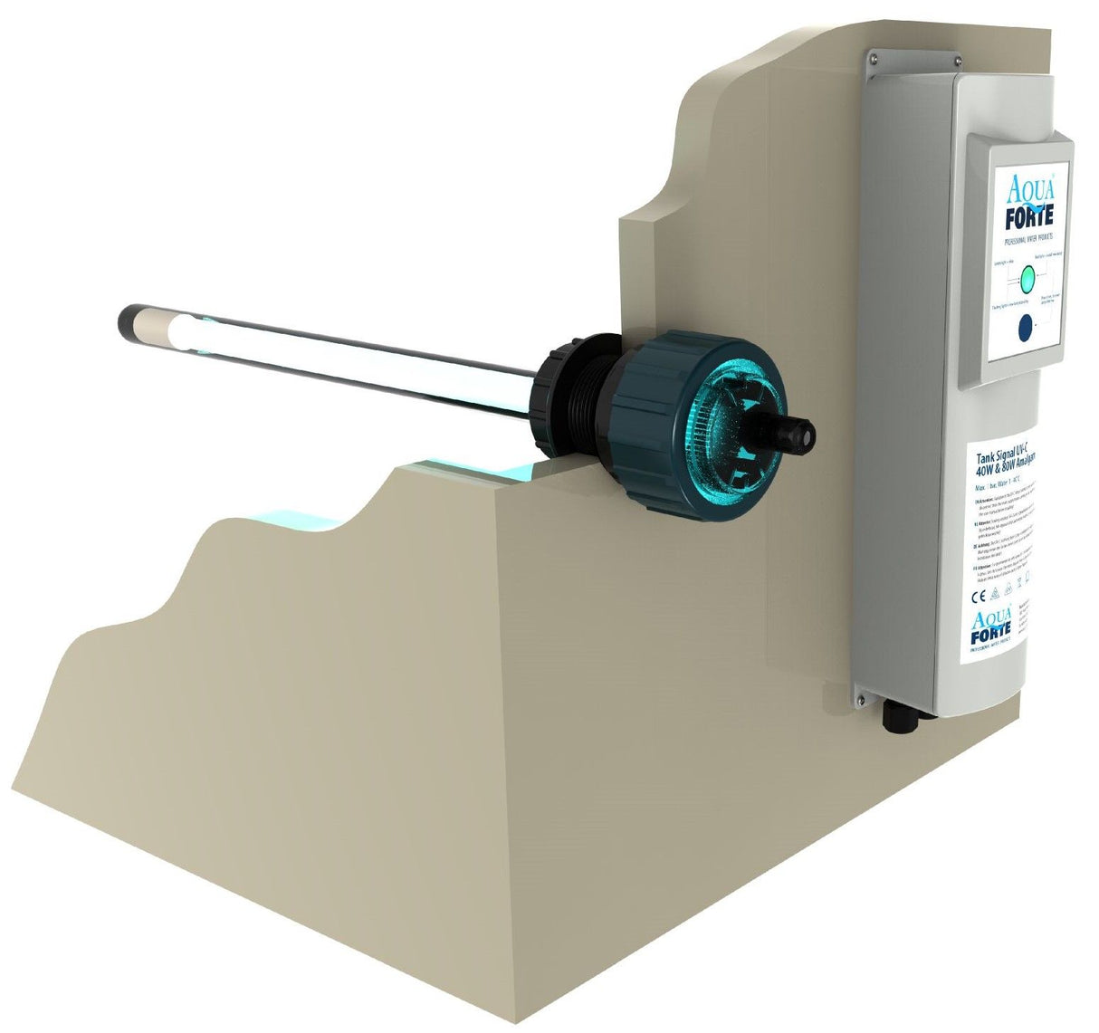 Aqauaforte Tank UVC Signal Amalgam 40 oder 80 Watt