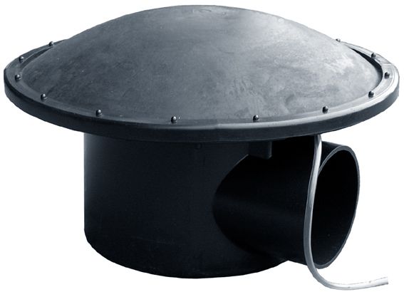 Aquaforte Bodenablauf mit Belüftungskappe 38cm