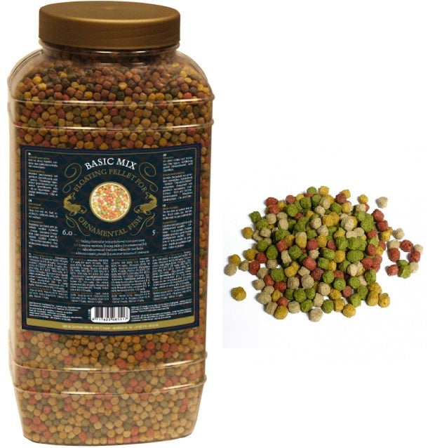 AquaForte Koifutter Basic Mix 5 Liter 6mm