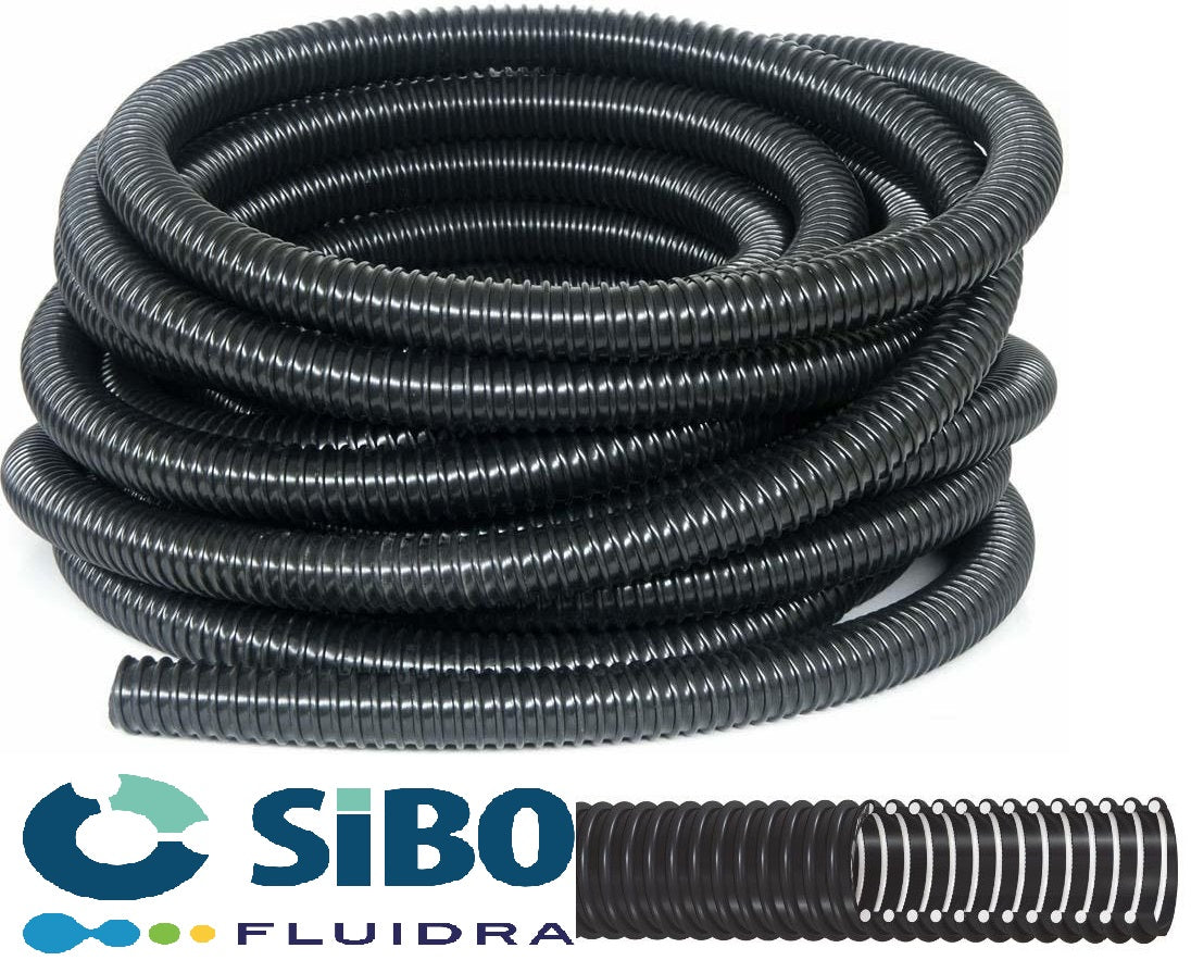 Meterware Qualitäts Teichschlauch 32mm Ø Spiralschlauch / Filterschlauch und Pumpenschlauch