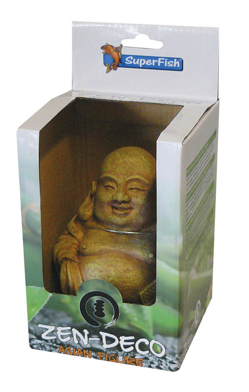 SuperFish Aquarium Zen Deko lachender Buddha