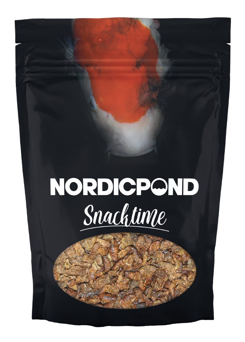 NORDICPOND hochwertige Seidenraupen Koi Snack 1.000 ml