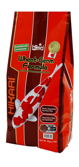 HIKARI Wheat Germ Koifutter 5kg alle Größen Ganzjahres Fischfutter Winter