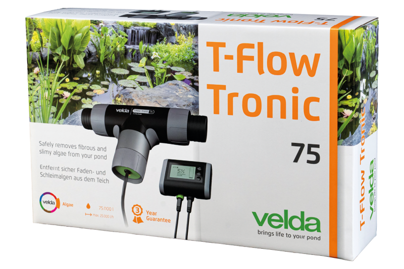 Velda T-Flow Tronic 15 & 75 – Elektronisches Anti-Algen-System