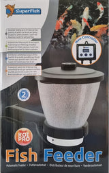 Futterautomat Koi Pro Fish Feeder, Teich Fischfutterautomat, Koi, Koiteich, Fisch, Koifutter (7 Liter)