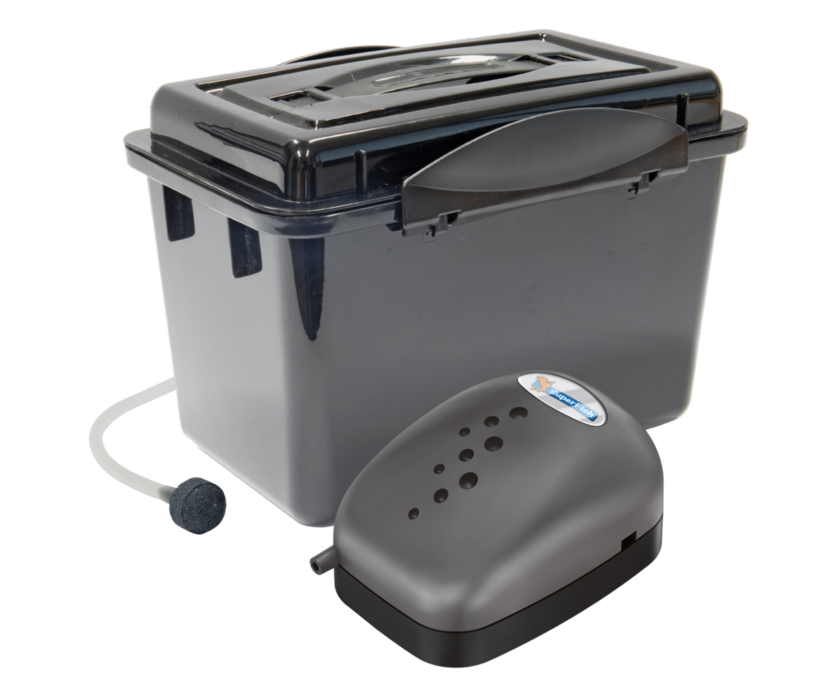 SuperFish Air Box 1,2 oder 4 Teich Belüftungssets