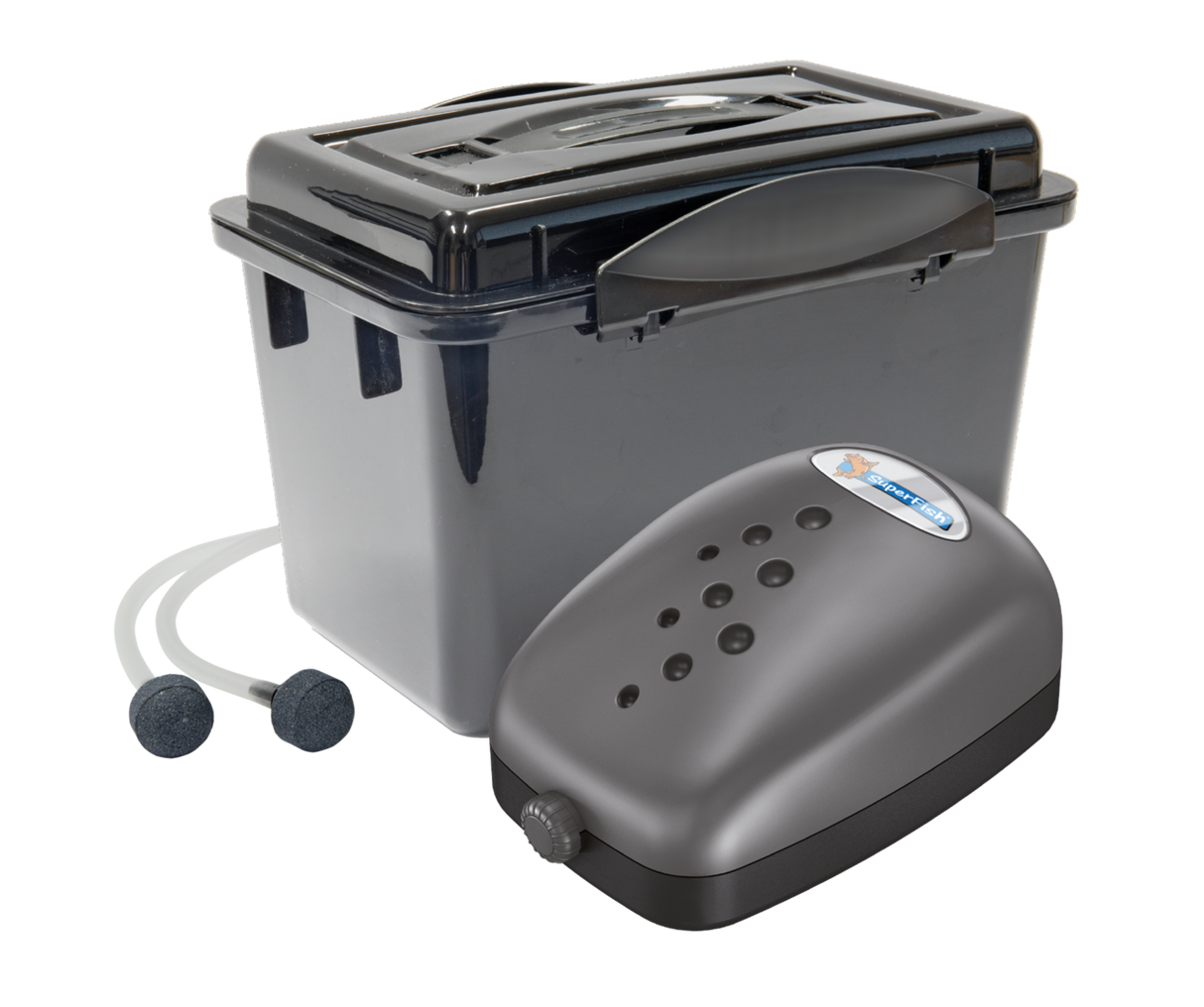 SuperFish Air Box 1,2 oder 4 Teich Belüftungssets