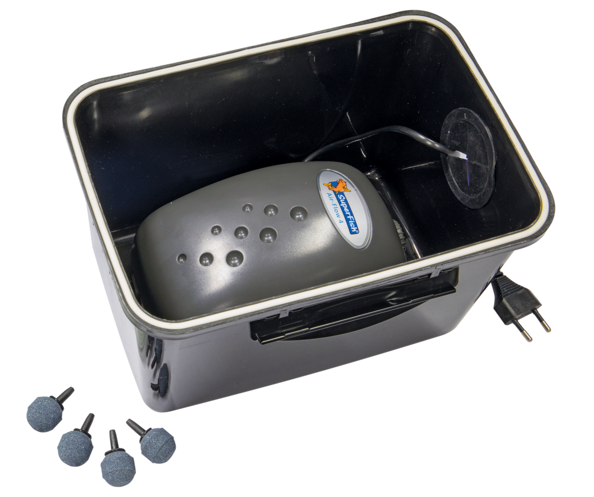 SuperFish Air Box 1,2 oder 4 Teich Belüftungssets