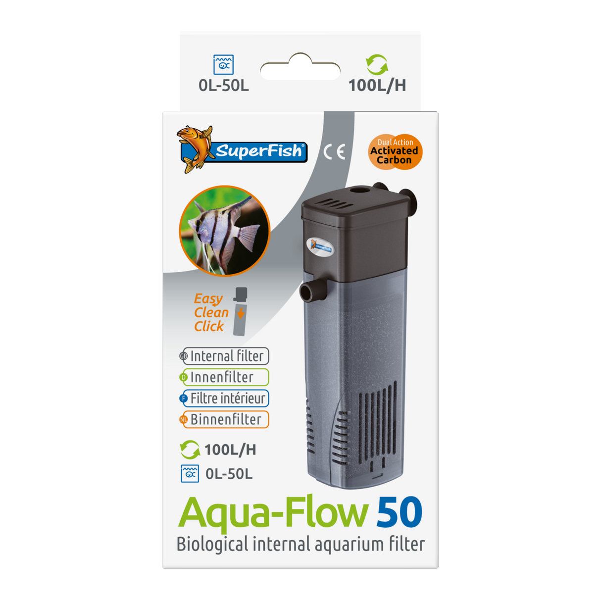 SF Aqua-Flow Aquarium Innenfilter 50-400