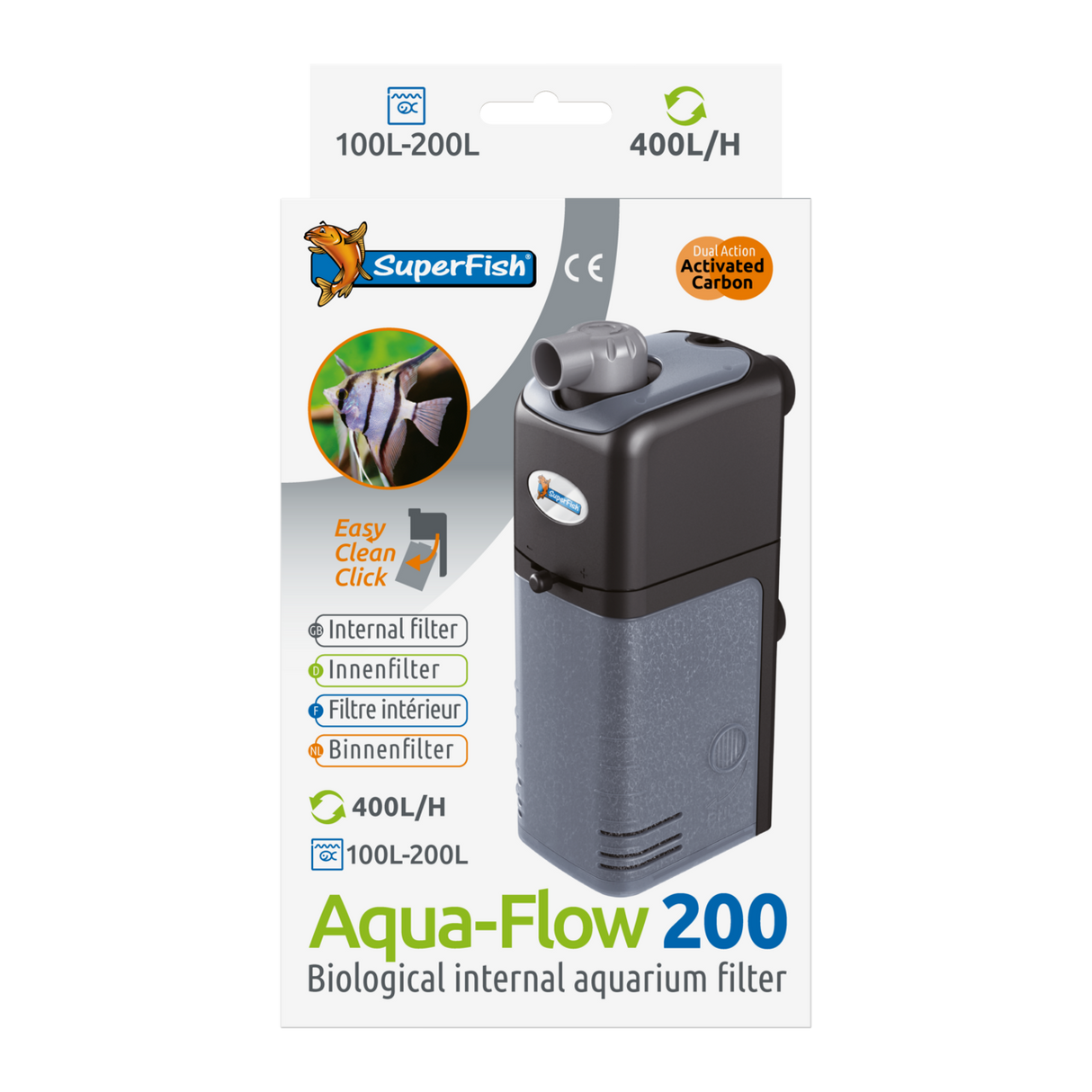 SF Aqua-Flow Aquarium Innenfilter 50-400