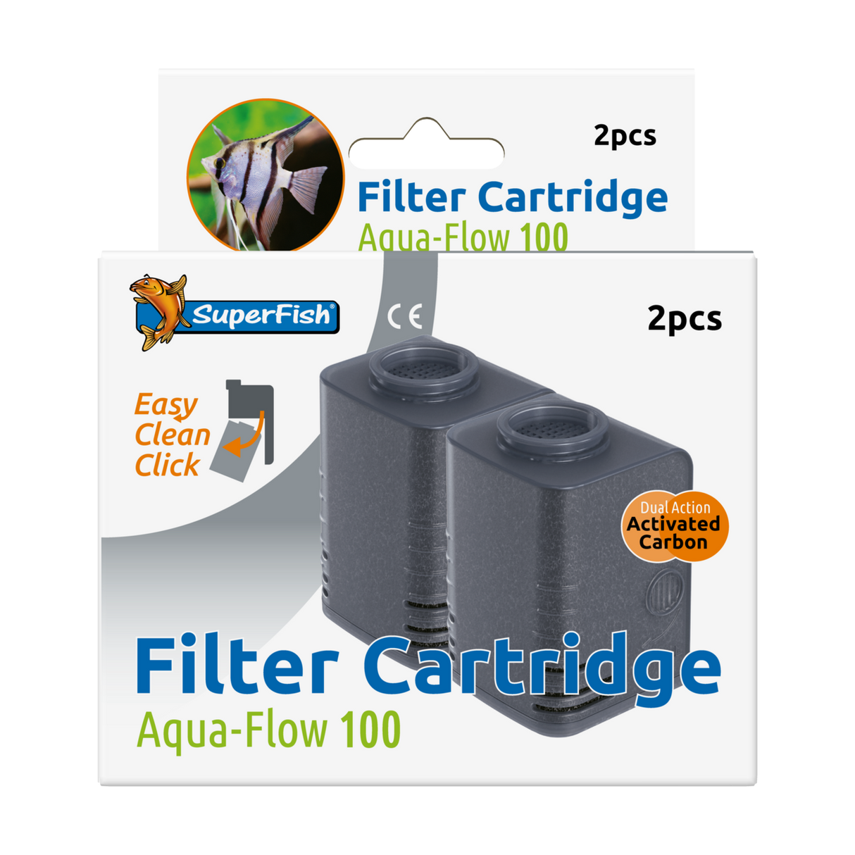 SF Aqua-Flow Easy Click Ersatz-Kassette,Modelle 50,100,200,300,400 und XL Bio.