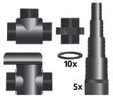 SuperFish Multi Schlauchanschluss Set 20/25/32/40 MM