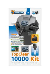 Superfish TopClear Set Druckfilter 10.000 inkl. UVC 9  Watt und Teichpumpe