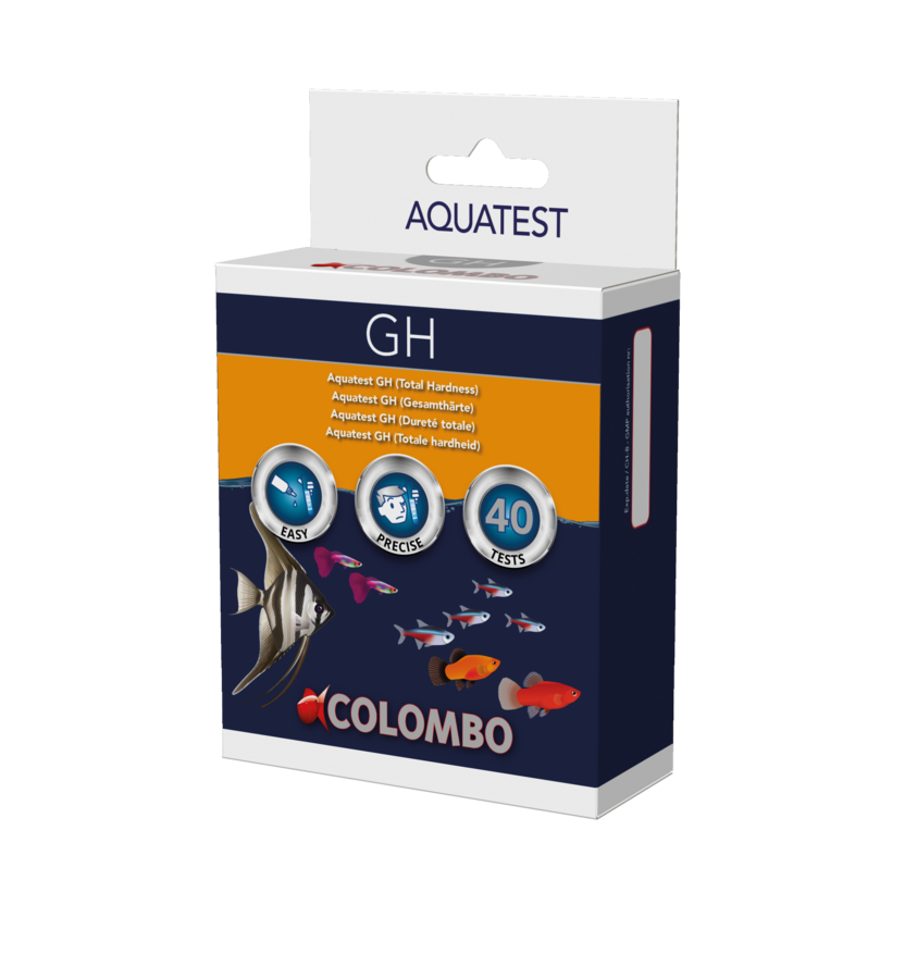Colombo Aquarium Profi GH Test sehr genau.