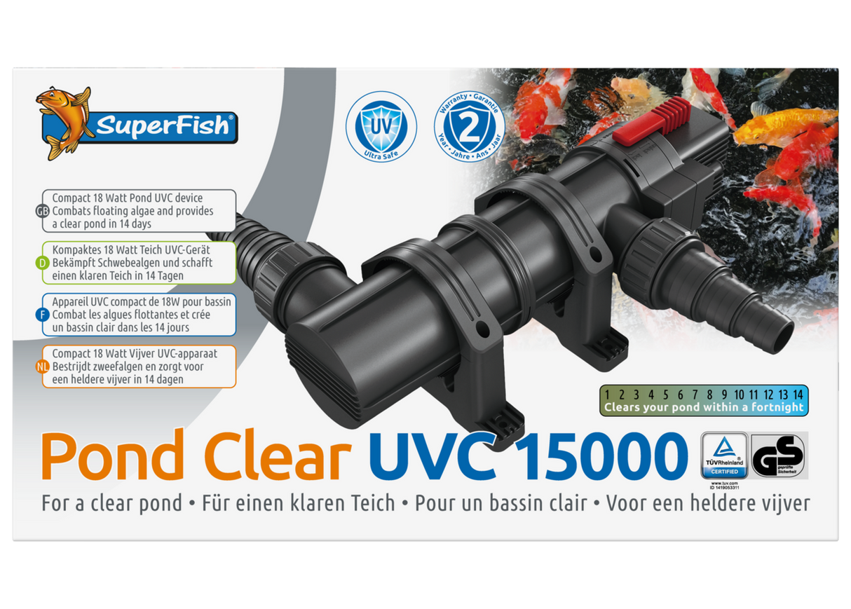 Pond Clear UVC Lampe