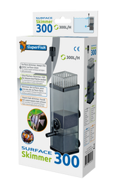 Superfish Surface 300 Skimmer Aquarium Oberflächenabsauger inkl. Pumpe und Filter