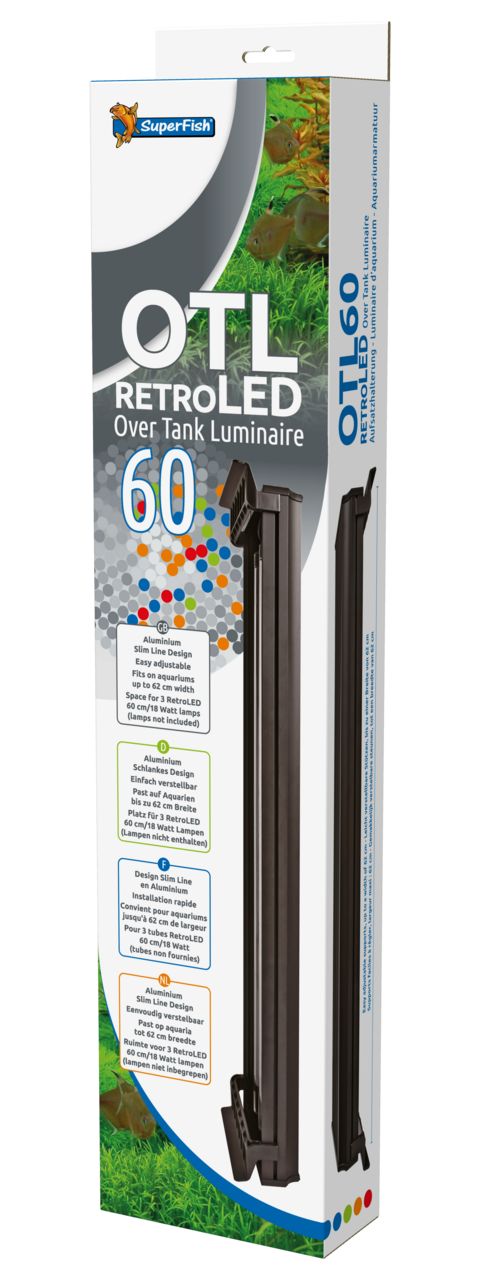 SuperFish Austausch LED Aufsatzhalterung für Aquarium 50 bis 120 cm