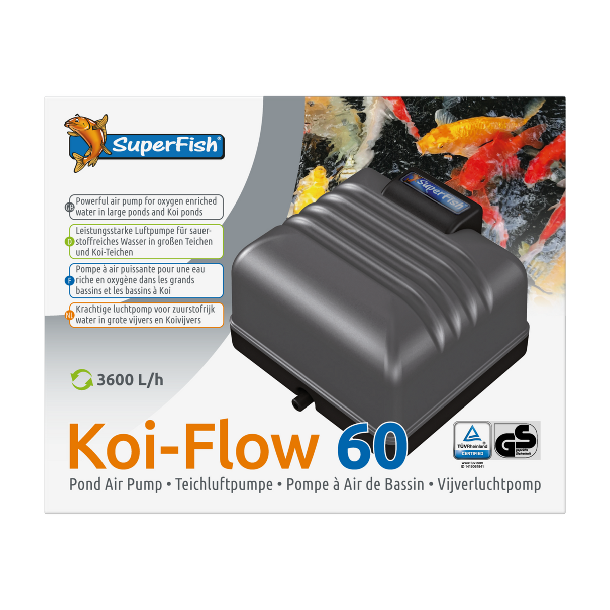 Superfish Koi Flow Belüfterpumpe
