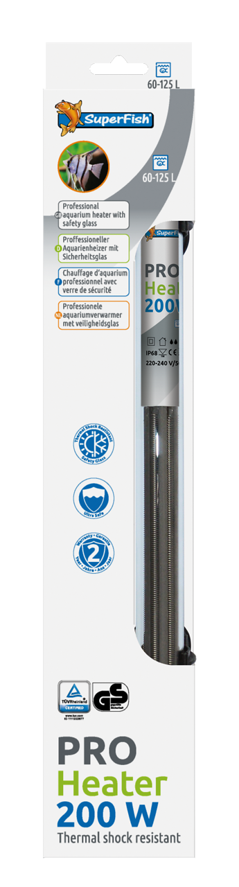 SuperFish Aquarium Pro Heizer  Modelle von 50-300 Watt