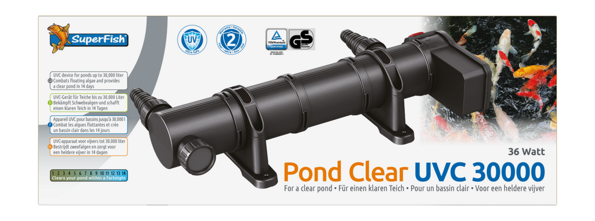 Pond Clear UVC Lampe
