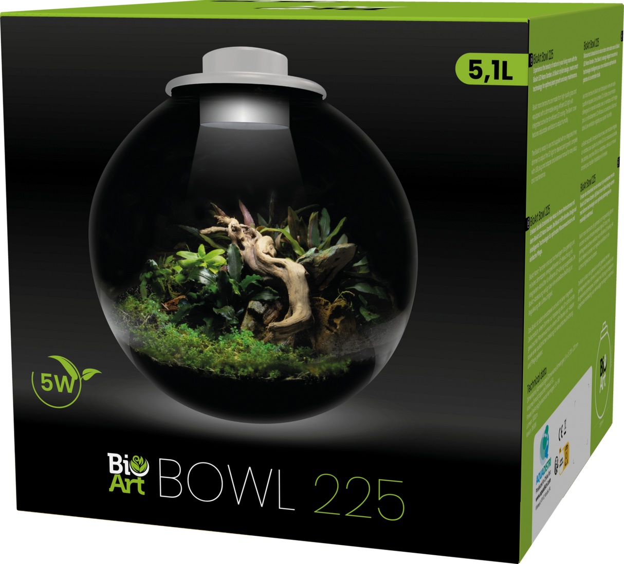 BioArt Bowl 225 LED Nano Garden