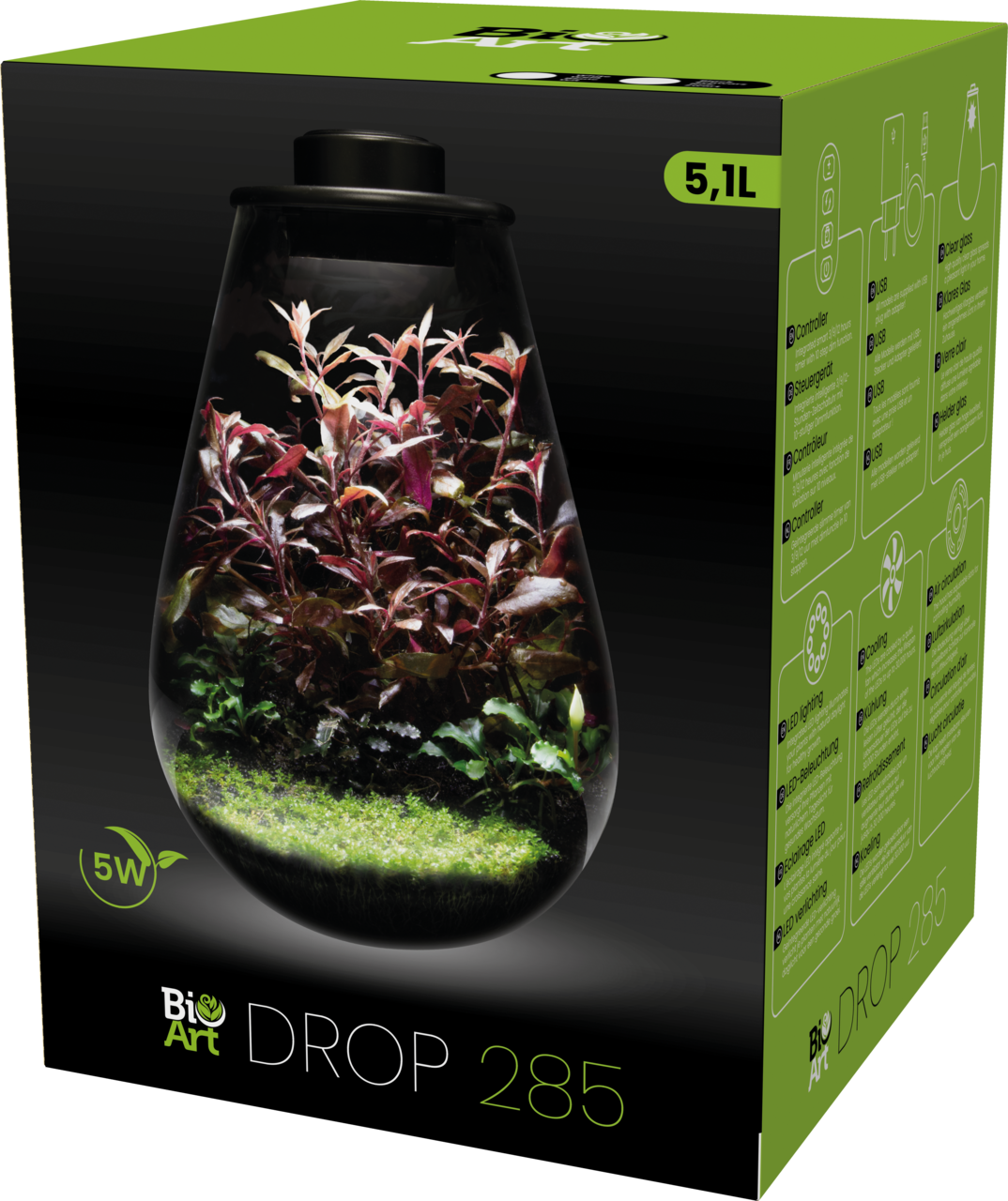 BioArt Drop 285 LED Nano Garden