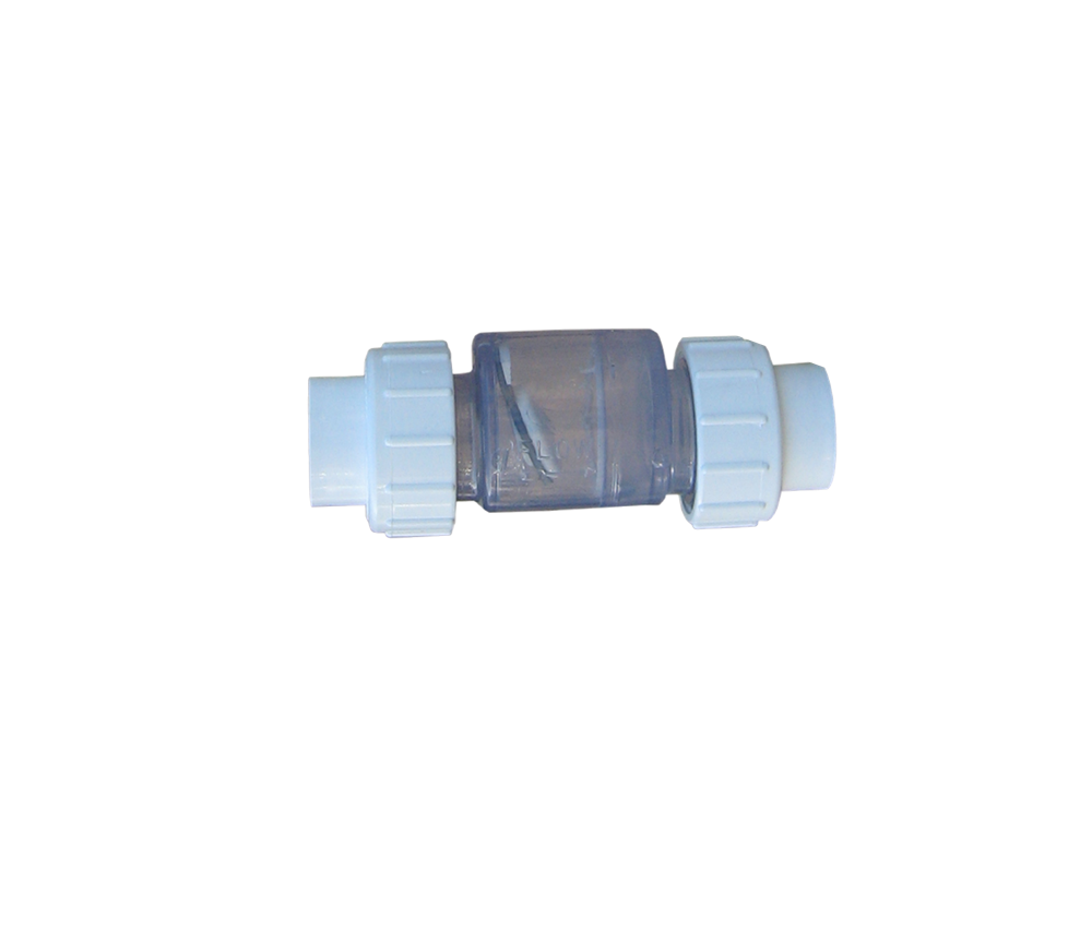 Air Aqua Rückschlagventil transparent