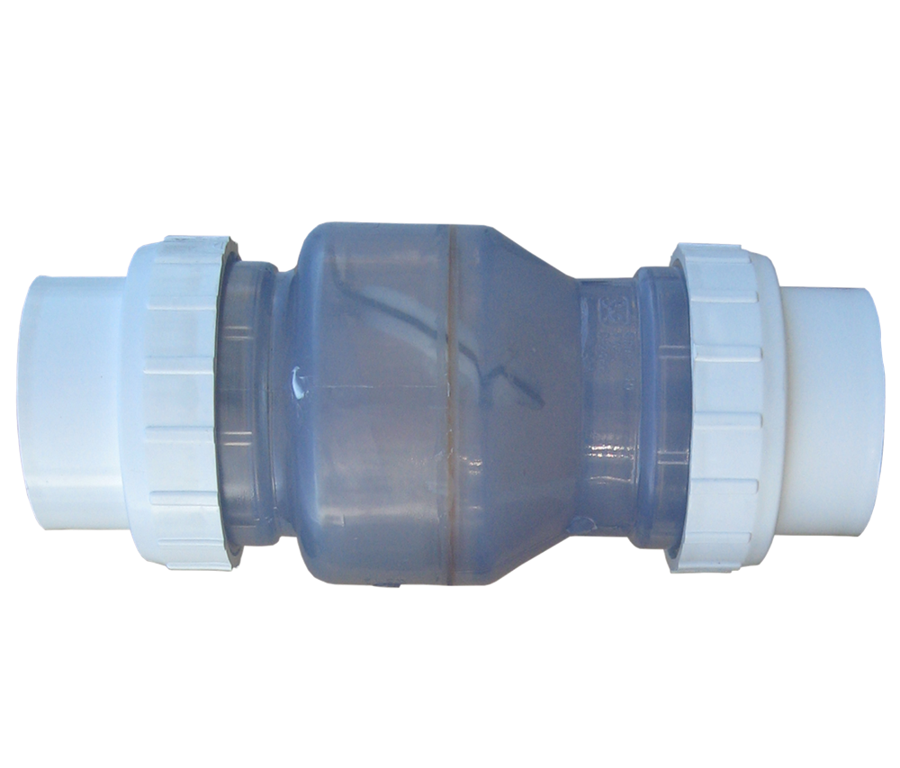 Air Aqua Rückschlagventil transparent