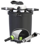 Velda Clear Control Druckfilter Set mit Pumpe und UVC