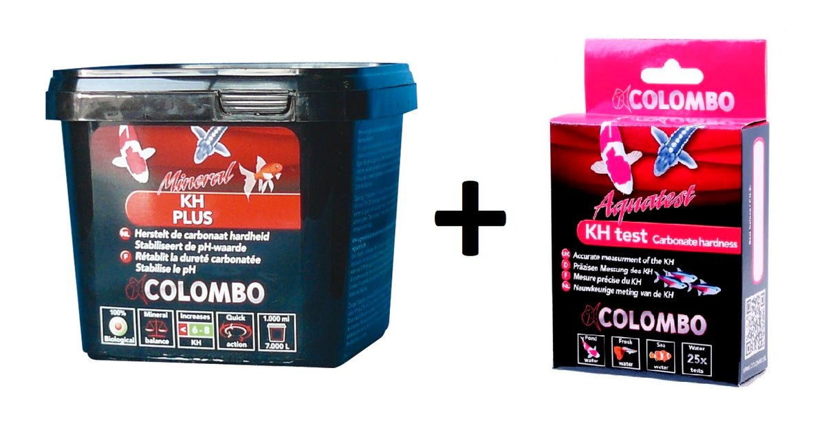 Colombo Set  KH plus 1 Ltr. inkl. KH Test (ca.25 Test)