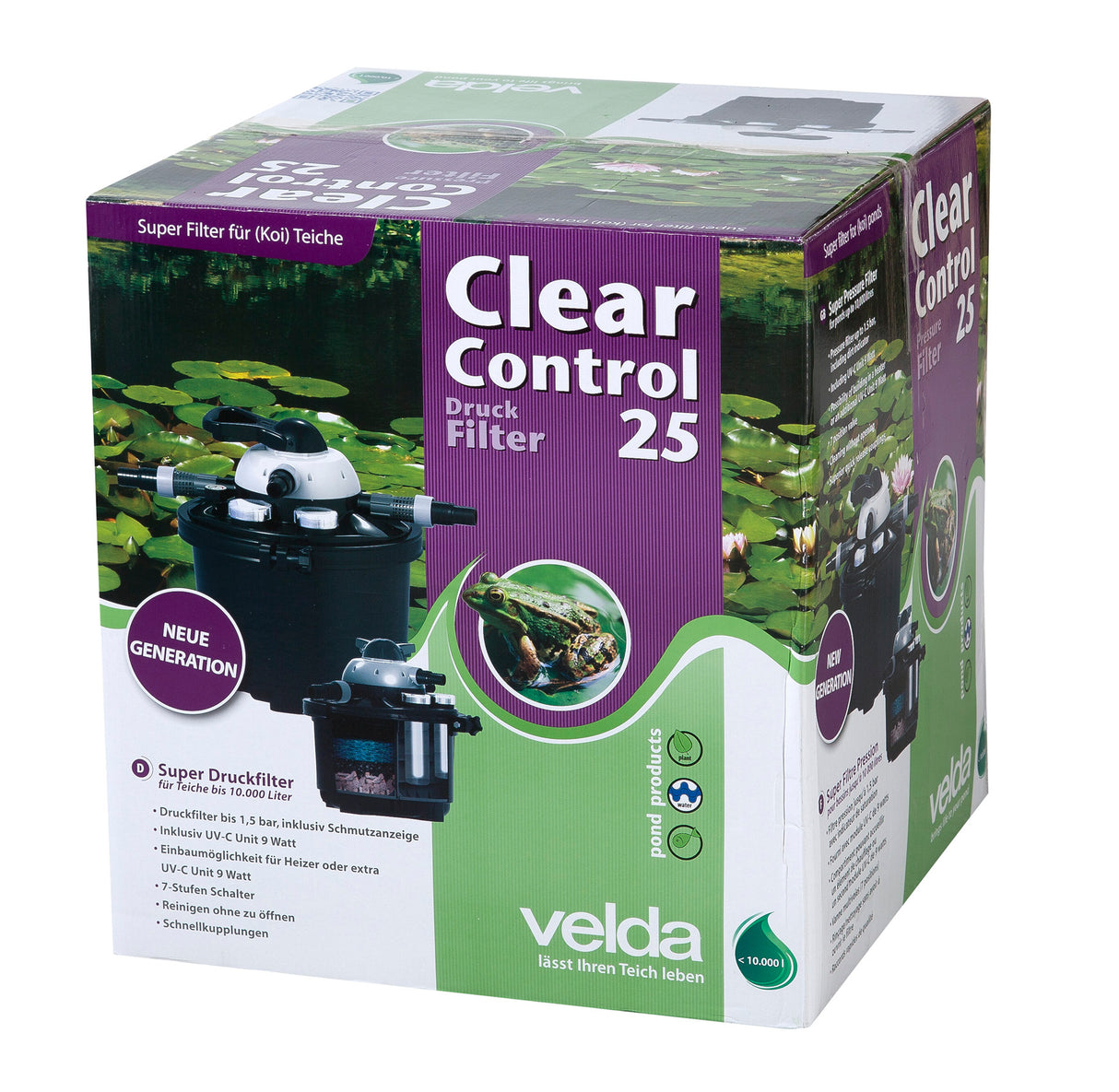 Velda Clear Control Druckfilter mit UVC