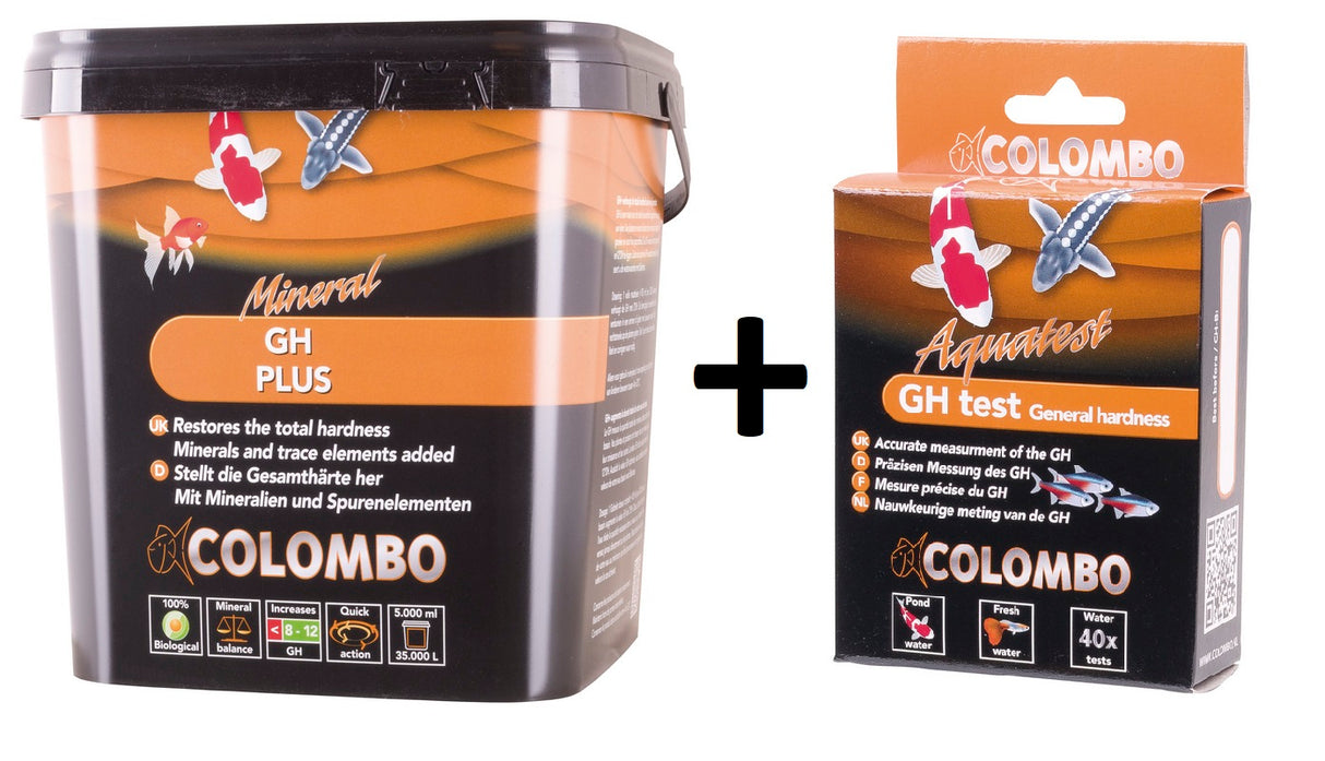 Colombo Set  GH plus 5 Liter  inkl. GH Test (ca.40 GH Test)