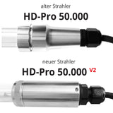 Quarzglas für HD PRO 50.000 UV-C
