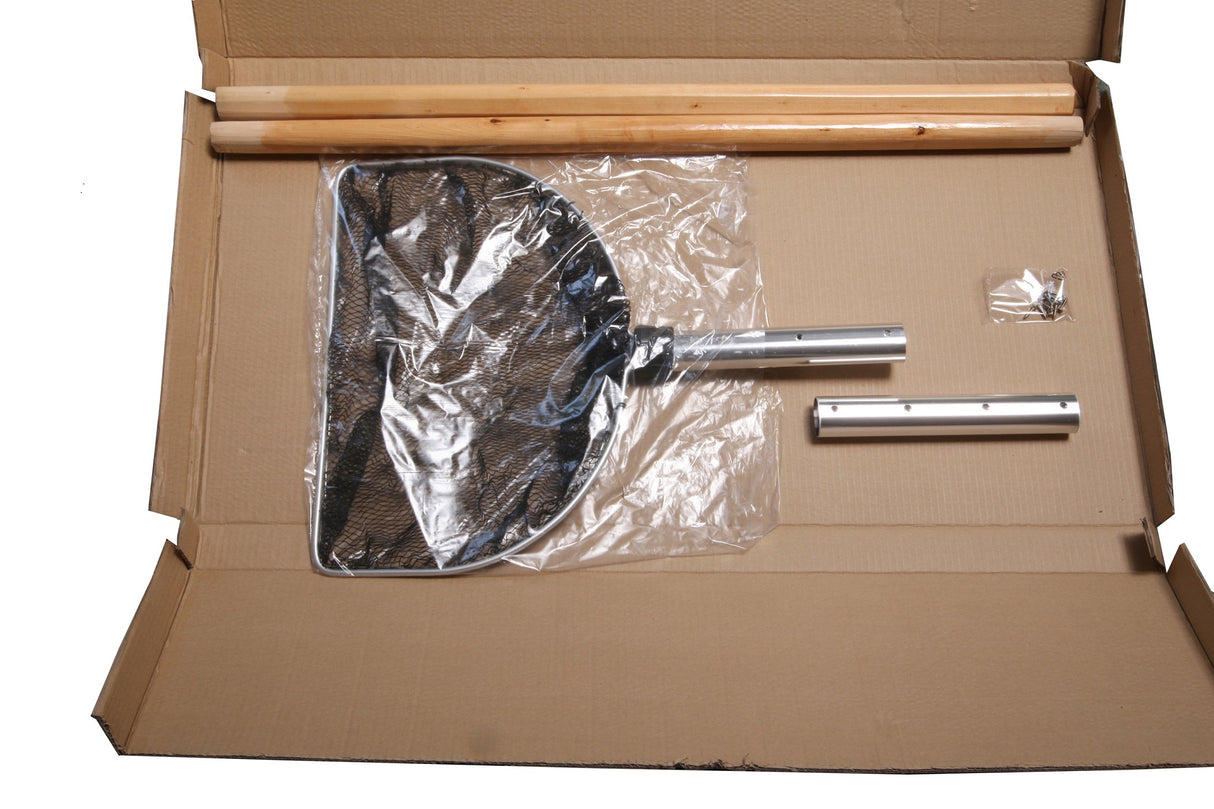 KOI Kescher mit Holzstiel zerlegbar