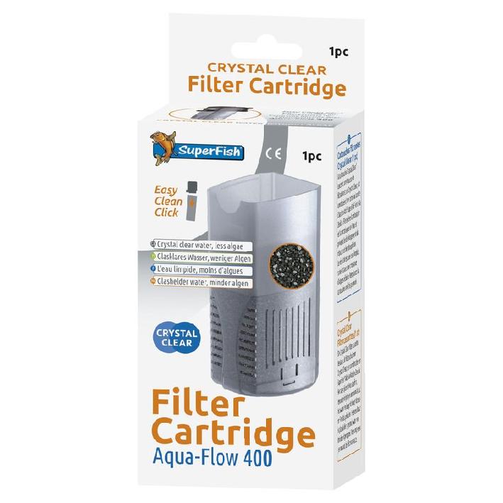 Superfish Aquaflow 400 Crystal Clear Ersatz Kassette für klares gesundes Aquarium Wasser