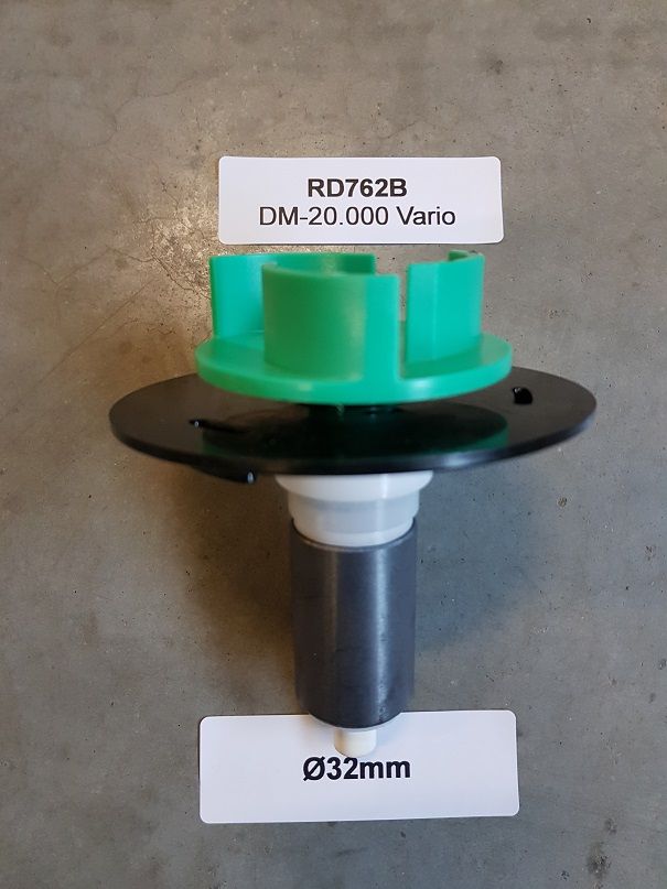 Aquaforte Vario Impeller und Achse